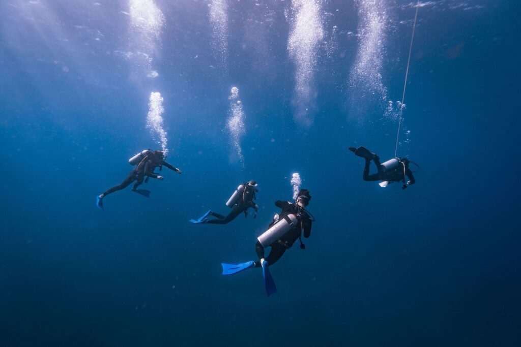 Dispositivos de señalización: DSMB, espejo y silbato en el buceo